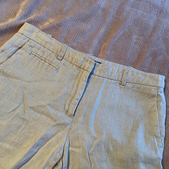 Cream Linen Pants - Picture 2 of 4